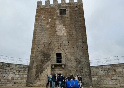 Grupo Christophe en el castillo