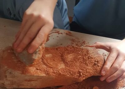 Taller de arte rupestre