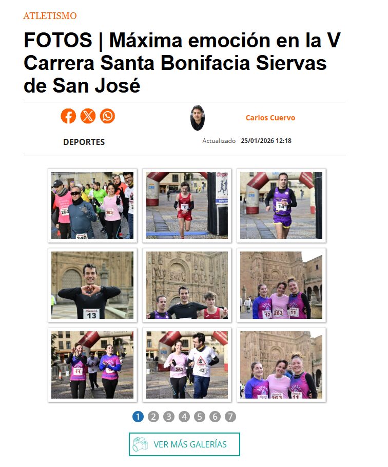 Carrera emocionante en San José
